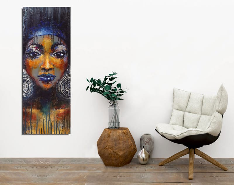 Dekorativ Canvasbilde 30x80 cm, Flerfarget
