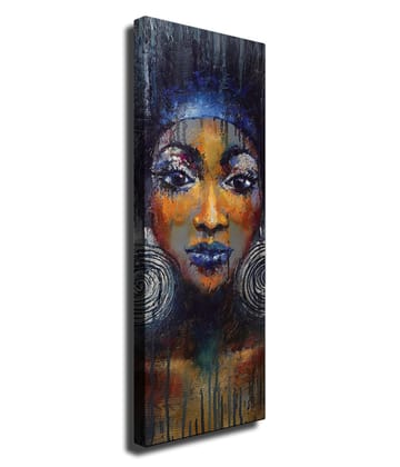 Dekorativ Canvasbilde 30x80 cm - Flerfarget - Interiør - Maleri & posters - Lerretsbilder