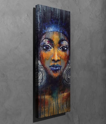 Dekorativ Canvasbilde 30x80 cm - Flerfarget - Interiør - Maleri & posters - Lerretsbilder