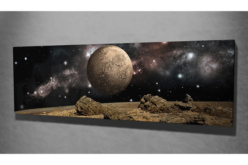 Dekorativ Canvasbilde 30x80 cm - Flerfarget - Interiør - Maleri & posters - Lerretsbilder