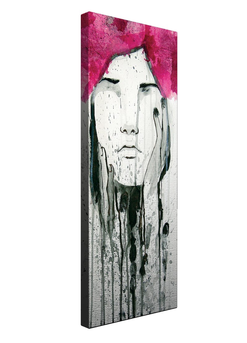 Dekorativ Canvasbilde 30x80 cm - Flerfarget - Interiør - Maleri & posters - Lerretsbilder