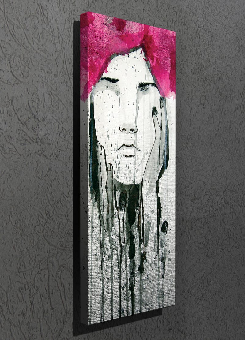 Dekorativ Canvasbilde 30x80 cm - Flerfarget - Interiør - Maleri & posters - Lerretsbilder