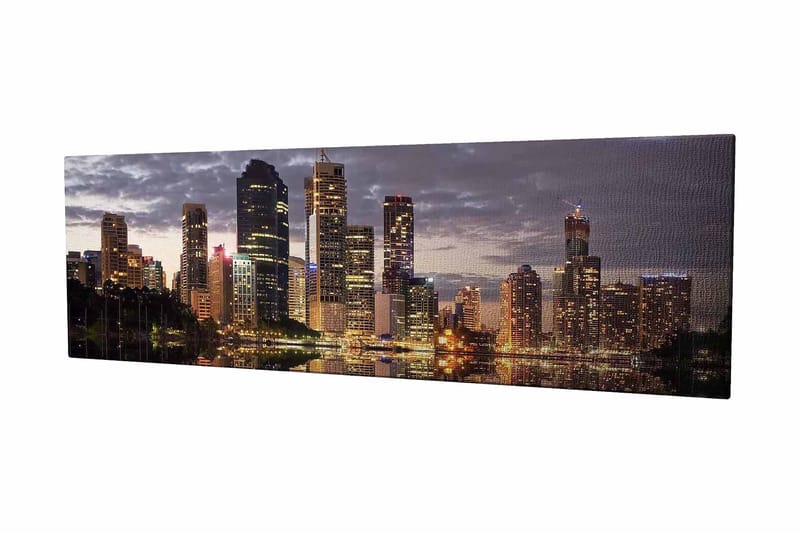 Dekorativ Canvasbilde 30x80 cm - Flerfarget - Interiør - Maleri & posters - Lerretsbilder