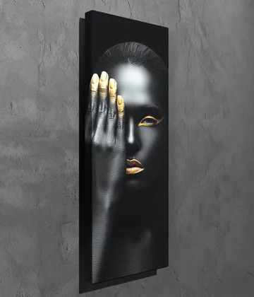 Dekorativ Canvasbilde 30x80 cm - Flerfarget - Interiør - Maleri & posters - Lerretsbilder