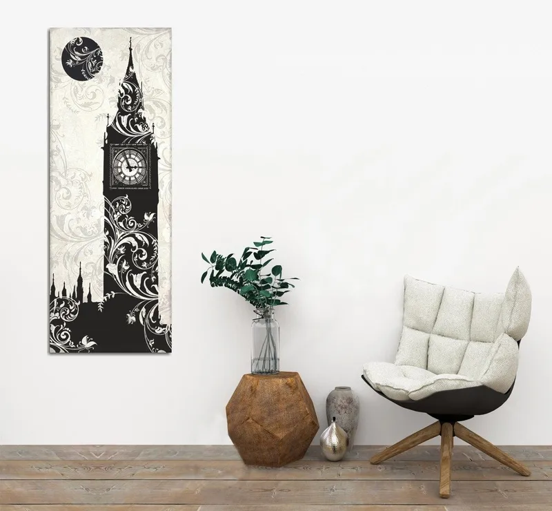 Dekorativ Canvasbilde 30x80 cm, Flerfarget