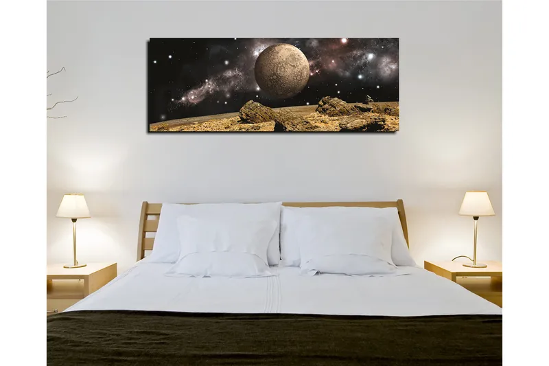 Dekorativ Canvasbilde 30x80 cm, Flerfarget