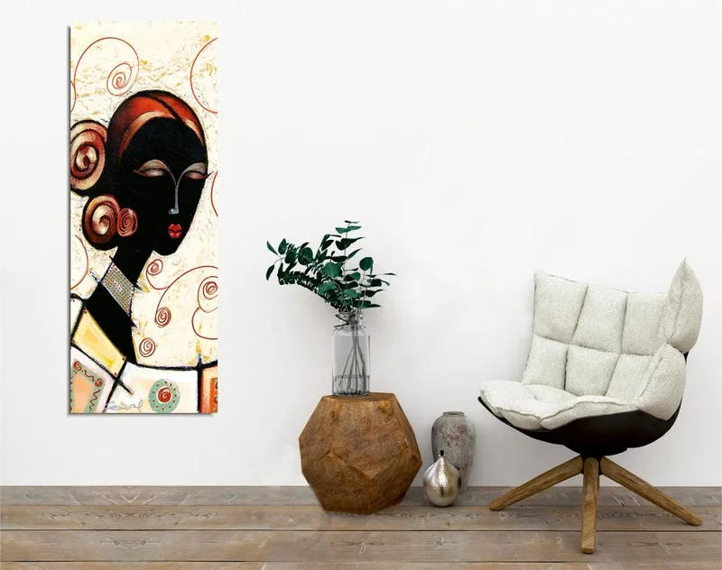 Dekorativ Canvasbilde 30x80 cm, Flerfarget