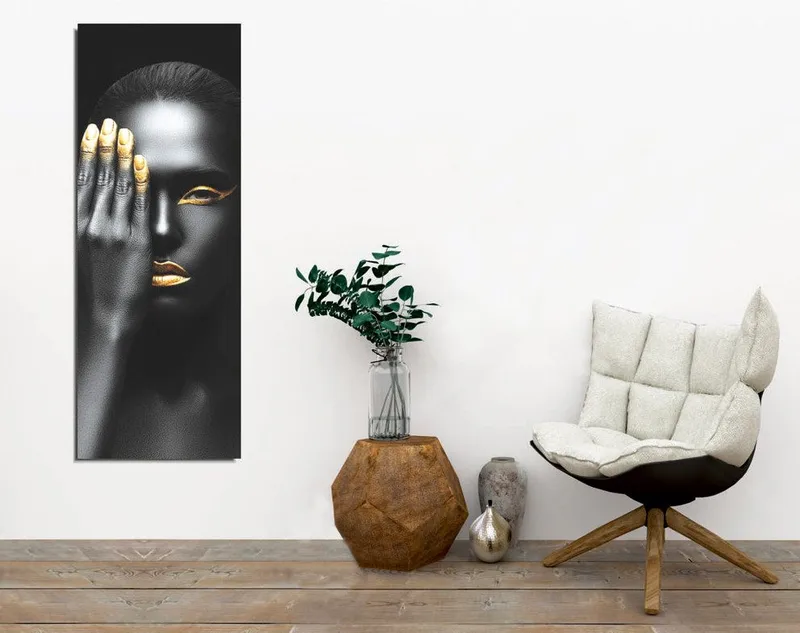 Dekorativ Canvasbilde 30x80 cm, Flerfarget