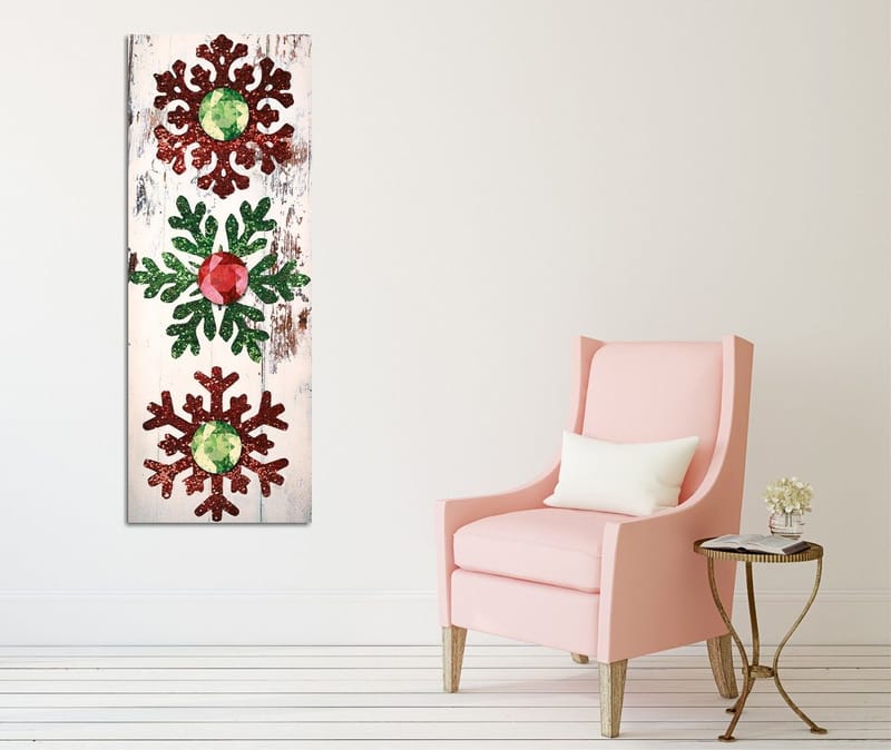 Dekorativ Canvasbilde 30x80 cm, Flerfarget