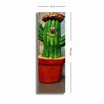 Dekorativ Canvasbilde 30x90 cm - Flerfarget - Interiør - Maleri & posters - Lerretsbilder