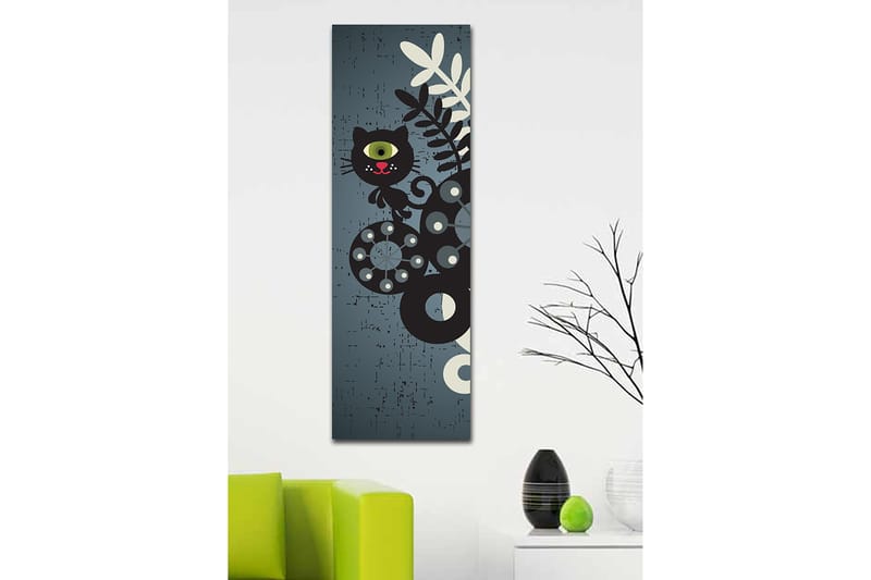 Dekorativ Canvasbilde 30x90 cm - Flerfarget - Interiør - Maleri & posters - Lerretsbilder
