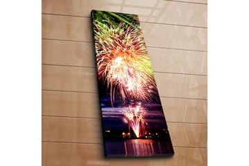 Dekorativ Canvasbilde 30x90 cm - Flerfarget - Interiør - Maleri & posters - Lerretsbilder