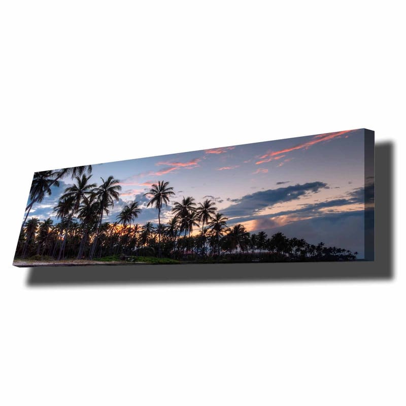 Dekorativ Canvasbilde 30x90 cm - Flerfarget - Interiør - Maleri & posters - Lerretsbilder