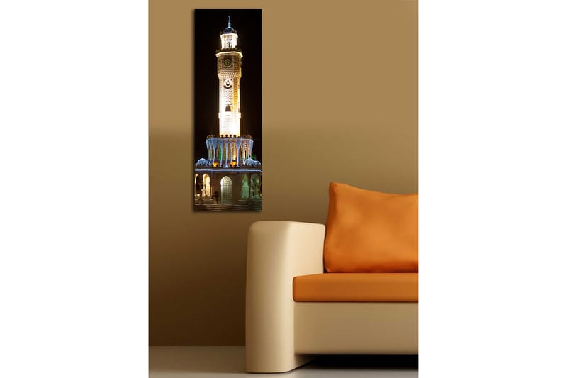 Dekorativ Canvasbilde 30x90 cm - Flerfarget - Interiør - Maleri & posters - Lerretsbilder