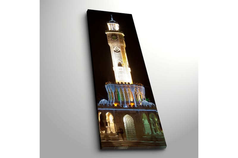 Dekorativ Canvasbilde 30x90 cm - Flerfarget - Interiør - Maleri & posters - Lerretsbilder