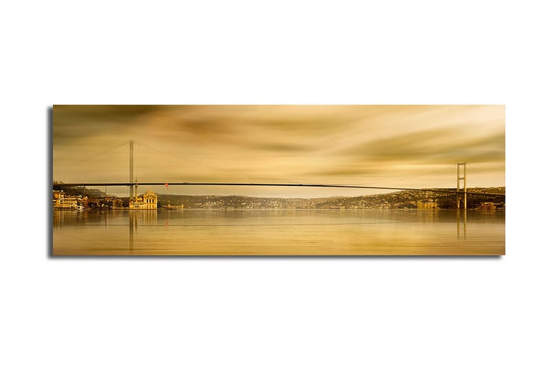Dekorativ Canvasbilde 30x90 cm - Flerfarget - Interiør - Maleri & posters - Lerretsbilder