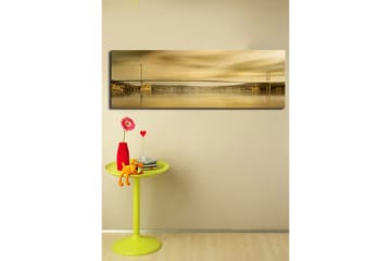 Dekorativ Canvasbilde 30x90 cm - Flerfarget - Interiør - Maleri & posters - Lerretsbilder