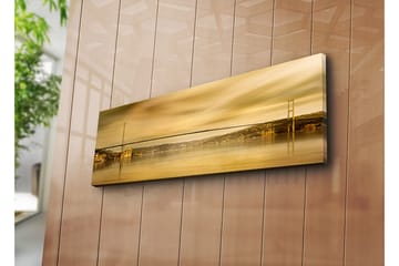 Dekorativ Canvasbilde 30x90 cm - Flerfarget - Interiør - Maleri & posters - Lerretsbilder