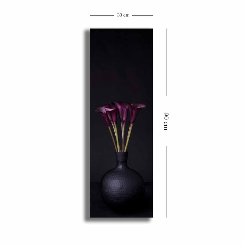 Dekorativ Canvasbilde 30x90 cm - Flerfarget - Interiør - Maleri & posters - Lerretsbilder