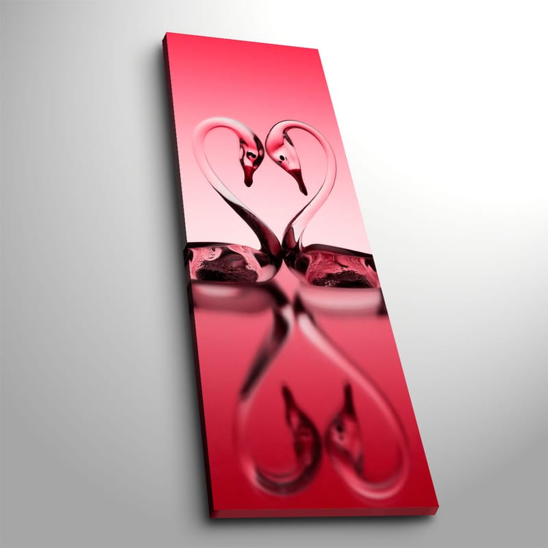 Dekorativ Canvasbilde 30x90 cm - Flerfarget - Interiør - Maleri & posters - Lerretsbilder