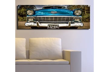 Dekorativ Canvasbilde 30x90 cm - Flerfarget - Interiør - Maleri & posters - Lerretsbilder