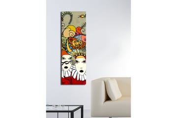Dekorativ Canvasbilde 30x90 cm - Flerfarget - Interiør - Maleri & posters - Lerretsbilder