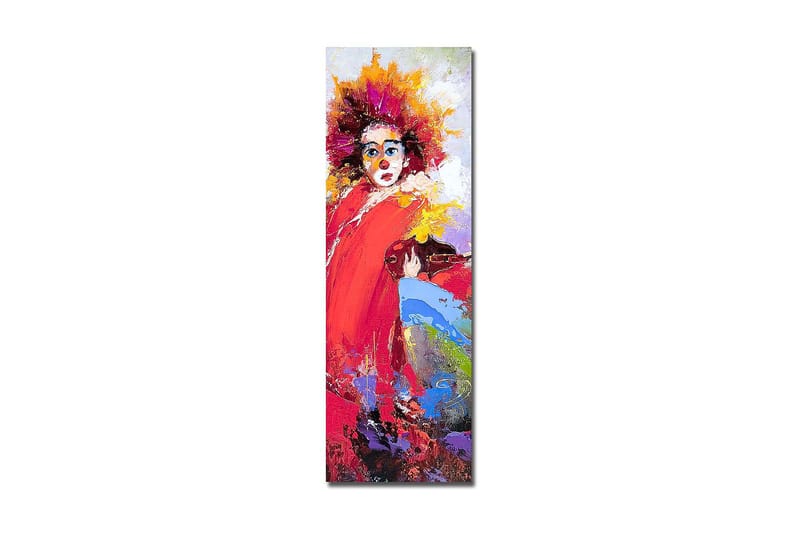 Dekorativ Canvasbilde 30x90 cm - Flerfarget - Interiør - Maleri & posters - Lerretsbilder