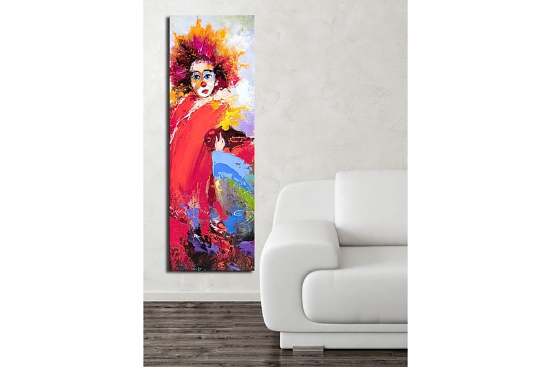 Dekorativ Canvasbilde 30x90 cm - Flerfarget - Interiør - Maleri & posters - Lerretsbilder