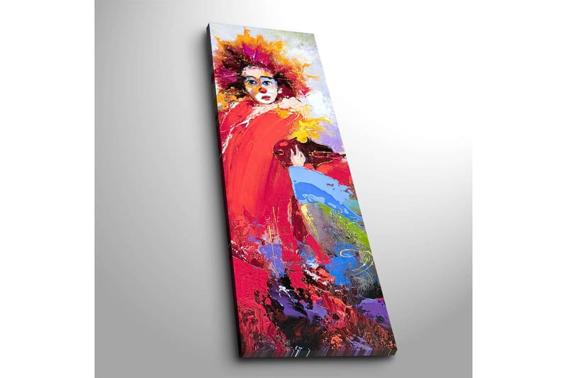 Dekorativ Canvasbilde 30x90 cm - Flerfarget - Interiør - Maleri & posters - Lerretsbilder