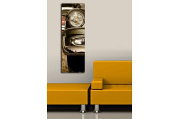 Dekorativ Canvasbilde 30x90 cm - Flerfarget - Interiør - Maleri & posters - Lerretsbilder