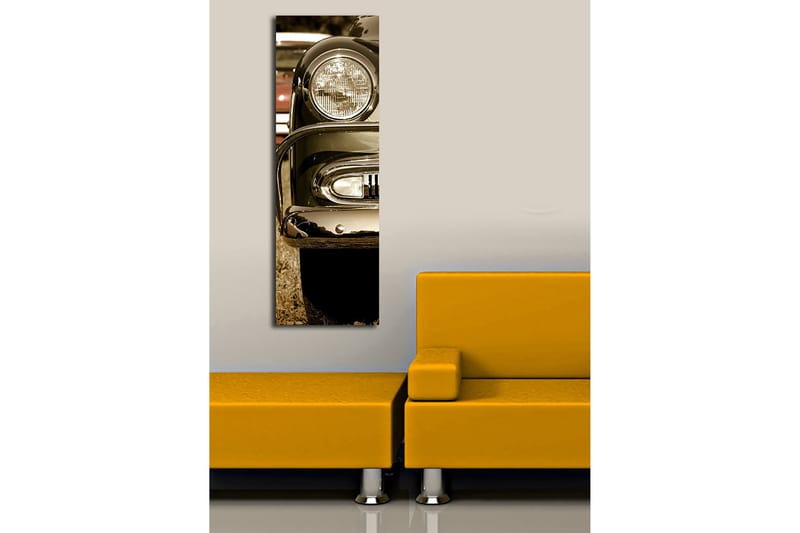 Dekorativ Canvasbilde 30x90 cm - Flerfarget - Interiør - Maleri & posters - Lerretsbilder