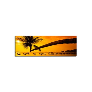Dekorativ Canvasbilde 30x90 cm - Flerfarget - Interiør - Maleri & posters - Lerretsbilder