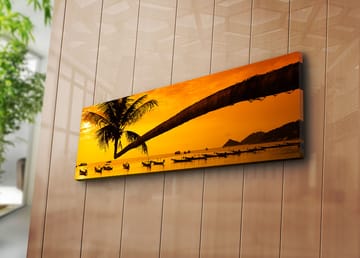 Dekorativ Canvasbilde 30x90 cm - Flerfarget - Interiør - Maleri & posters - Lerretsbilder