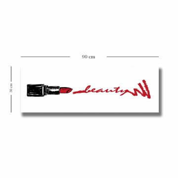 Dekorativ Canvasbilde 30x90 cm - Flerfarget - Interiør - Maleri & posters - Lerretsbilder