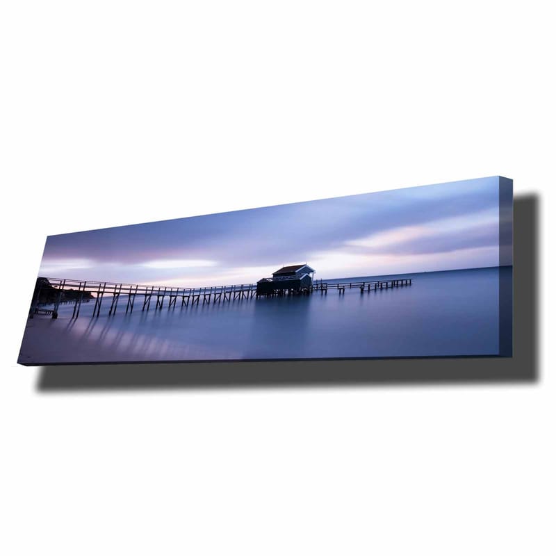 Dekorativ Canvasbilde 30x90 cm - Flerfarget - Interiør - Maleri & posters - Lerretsbilder
