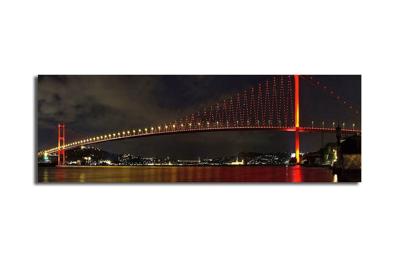 Dekorativ Canvasbilde 30x90 cm, Flerfarget