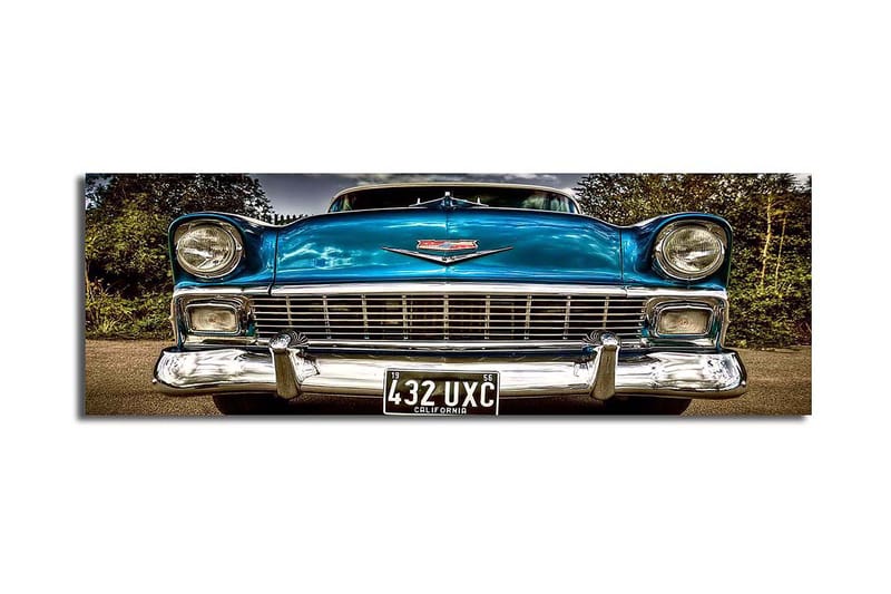 Dekorativ Canvasbilde 30x90 cm, Flerfarget