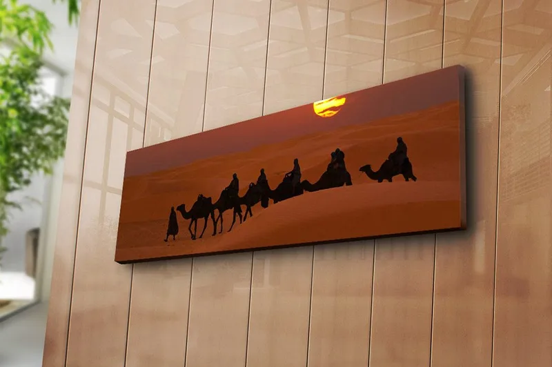 Dekorativ Canvasbilde 30x90 cm, Flerfarget