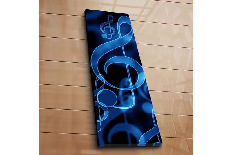 Dekorativ Canvasbilde 30x90 cm - Flerfarget - Interiør - Maleri & posters - Lerretsbilder