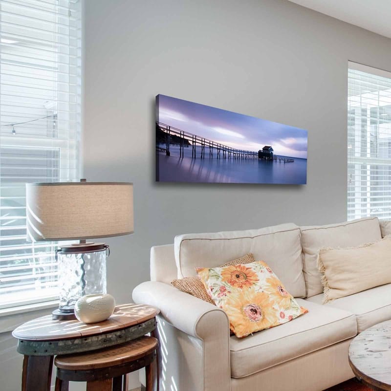 Dekorativ Canvasbilde 30x90 cm, Flerfarget