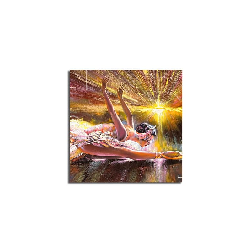 Dekorativ Canvasbilde 45x45 cm - Flerfarget - Interiør - Maleri & posters - Lerretsbilder