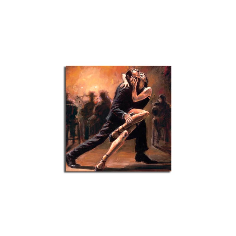 Dekorativ Canvasbilde 45x45 cm - Flerfarget - Interiør - Maleri & posters - Lerretsbilder