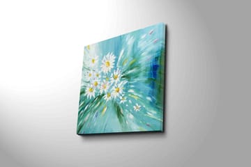 Dekorativ Canvasbilde 45x45 cm - Flerfarget - Interiør - Maleri & posters - Lerretsbilder