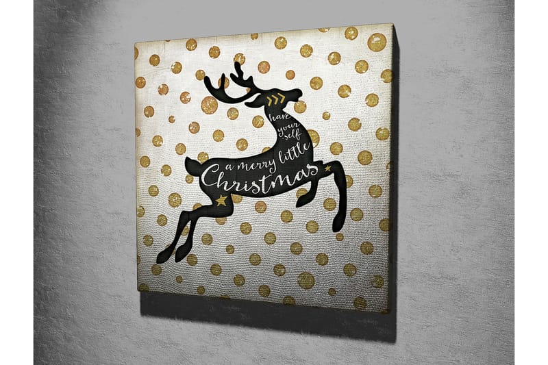 Dekorativ Canvasbilde 45x45 cm - Flerfarget - Interiør - Maleri & posters - Lerretsbilder