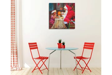 Dekorativ Canvasbilde 45x45 cm - Flerfarget - Interiør - Maleri & posters - Lerretsbilder