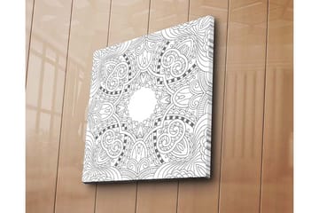 Dekorativ Canvasbilde 45x45 cm - Flerfarget - Interiør - Maleri & posters - Lerretsbilder