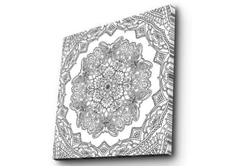 Dekorativ Canvasbilde 45x45 cm - Flerfarget - Interiør - Maleri & posters - Lerretsbilder