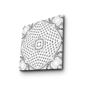 Dekorativ Canvasbilde 45x45 cm - Flerfarget - Interiør - Maleri & posters - Lerretsbilder