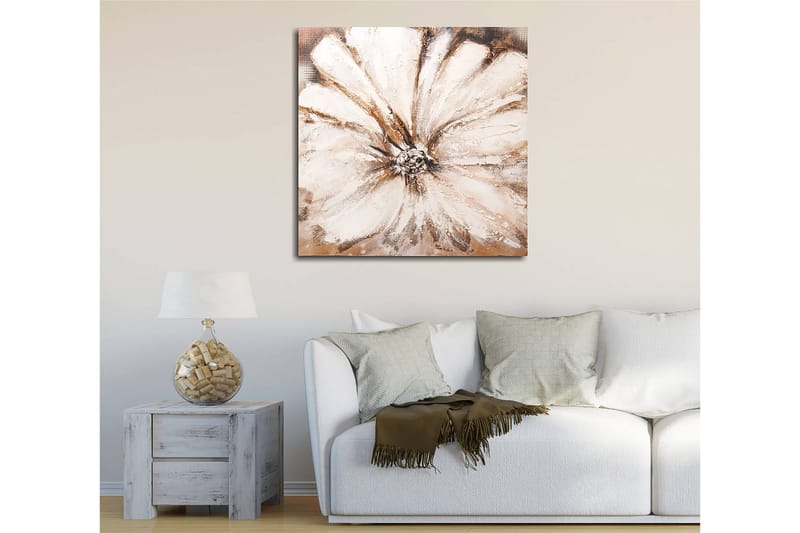 Dekorativ Canvasbilde 45x45 cm - Flerfarget - Interiør - Maleri & posters - Lerretsbilder