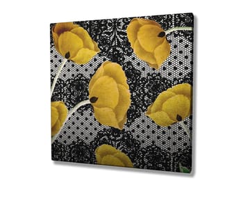 Dekorativ Canvasbilde 45x45 cm - Flerfarget - Interiør - Maleri & posters - Lerretsbilder